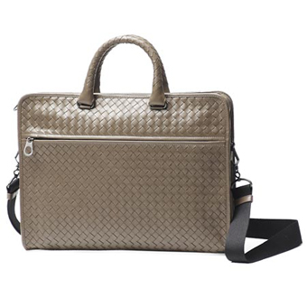 BOTTEGA VENETA ボッテガヴェネタ バッグ レプリカ 248395 vq131 2802 ブリーフケース 2WAY仕様 モカブラウン メンズ